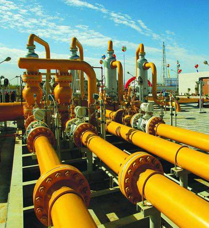 ＂西氣東輸＂工程上海末